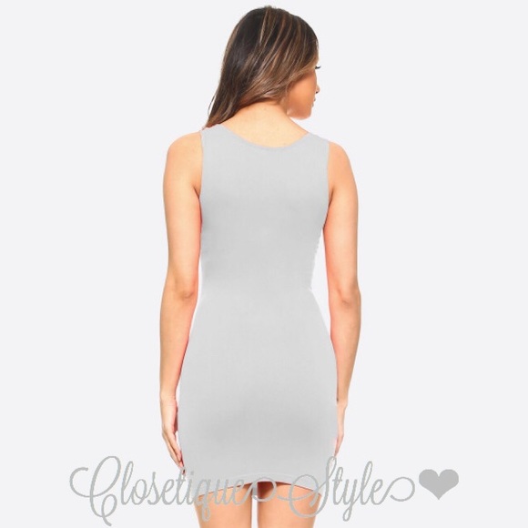 ‼️LOWEST‼️ Classic Tank Bodycon Dress - Picture 2 of 2